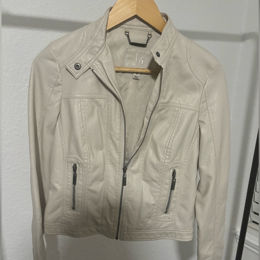 Vegan leather jacket